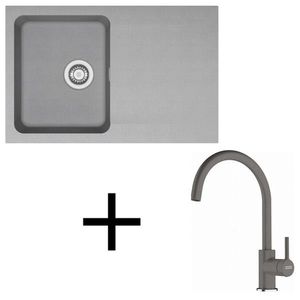Franke set T119 OID 611-78 + FC 6018.901 šedá vyobraziť