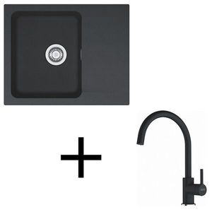 Franke set T118 OID 611-62 + FC 6018.901 čierna vyobraziť