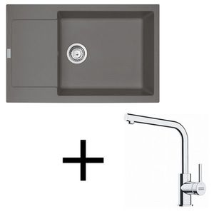 Franke set G261 MRG 611-78 BB + FS 3230.031 šedý kameň vyobraziť