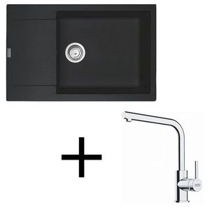 Franke set G261 MRG 611-78 BB + FS 3230.031 čierna matná vyobraziť