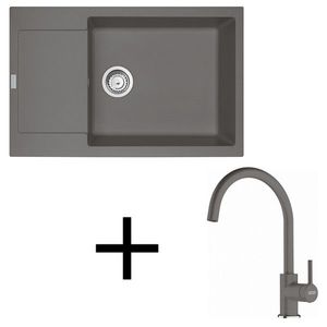 Franke set G277 MRG 611-78 BB + FC 6018.071 šedý kameň vyobraziť