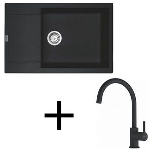 Franke set G277 MRG 611-78 BB + FC 6018.071 čierna matná vyobraziť