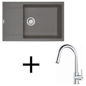 Franke set G260 MRG 611-78 BB + FS 3229.031 šedý kameň vyobraziť