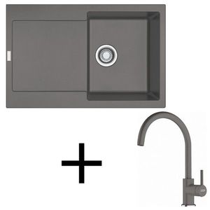 Franke set G276 MRG 611 + FC 6018.071 šedý kameň vyobraziť