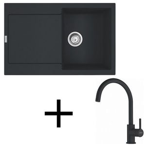 Franke set G276 MRG 611 + FC 6018.071 čierna matná vyobraziť
