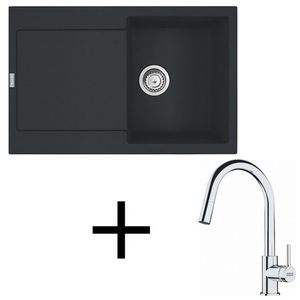 Franke set G258 MRG 611 + FS 3229.031 čierna matná vyobraziť