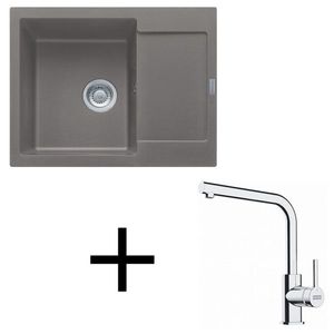 Franke set G257 MRG 611-62 + FS 3230.031 šedý kameň vyobraziť