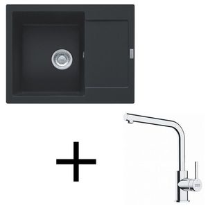 Franke set G257 MRG 611-62 + FS 3230.031 čierna matná vyobraziť
