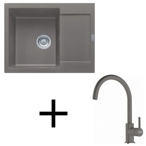 Franke set G275 MRG 611-62 + FC 6018.071 šedý kameň vyobraziť