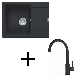 Franke set G275 MRG 611-62 + FC 6018.071 čierna matná vyobraziť