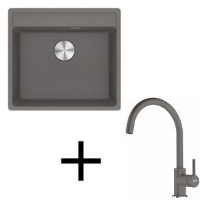 Franke set G274 MRG 610-52 RTL + FC 6018.901 šedý kameň vyobraziť