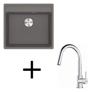 Franke set G254 MRG 610-52 RTL + FS 3229.031 šedý kameň vyobraziť