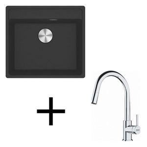 Franke set G254 MRG 610-52 RTL + FS 3229.031 čierna matná vyobraziť