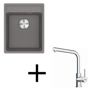 Franke set G253 MRG 610-37 RTL + FS 3230.031 šedý kameň vyobraziť
