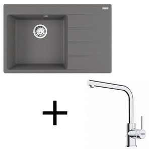 Franke set G251 CNG 611-78 TL/2 + FS 3230.031 šedý kameň vyobraziť