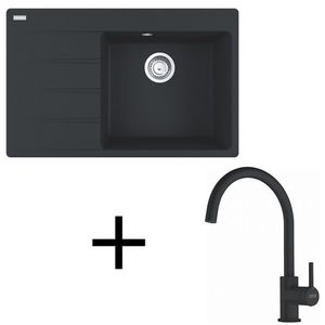 Franke set G271 CNG 611-78 TL/7 + FC 6018.424 čierna matná vyobraziť