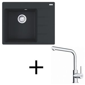 Franke set G249 CNG 611-62 TL/2 + FS 3230.031 čierna matná vyobraziť