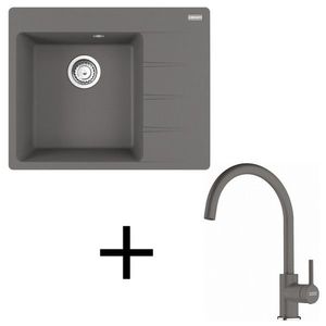 Franke set G270 CNG 611-62 TL/2 + FC 6018.424 šedý kameň vyobraziť