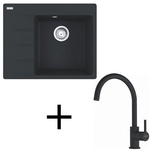 Franke set G269 CNG 611-62 TL/7 + FC 6018.424 čierna matná vyobraziť