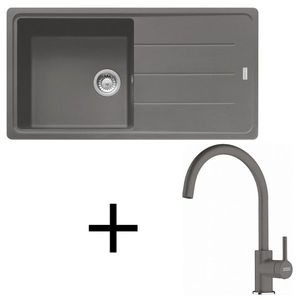 Franke set G280 BFG 611 + FC 6018.901 šedý kameň vyobraziť