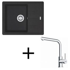 Franke set G262 BFG 611-62 + FS 3230.031 čierna matná vyobraziť