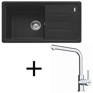 Franke set G268 BSG 611-78/39 + FS 3230.031 čierna matná vyobraziť