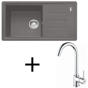 Franke set G267 BSG 611-78/39 + FP 9000.031 šedý kameň vyobraziť