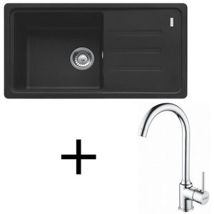Franke set G267 BSG 611-78/39 + FP 9000.031 čierna matná vyobraziť