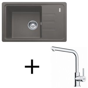 Franke set G266 BSG 611-62 + FS 3230.031 šedý kameň vyobraziť