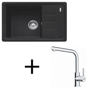 Franke set G266 BSG 611-62 + FS 3230.031 čierna matná vyobraziť