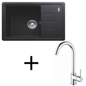 Franke set G265 BSG 611-62 + FP 9000.031 onyx vyobraziť