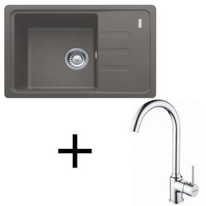 Franke set G265 BSG 611-62 + FP 9000.031 šedý kameň vyobraziť