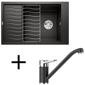 Blanco set Elon XL 6 S + Wega II silgranit/chróm biela vyobraziť