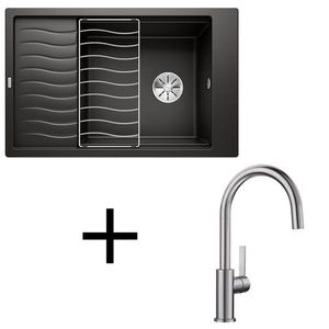 Blanco set Elon XL 6 S + Candor leštený nerez biela vyobraziť