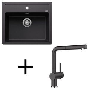 Blanco set Legra 6 + Linus-S silgranit biela vyobraziť