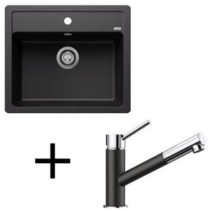 Blanco set Legra 6 + Kano-S silgranit biela vyobraziť