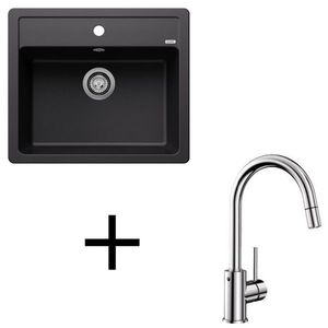 Blanco set Legra 6 + Mida-S chrom biela vyobraziť