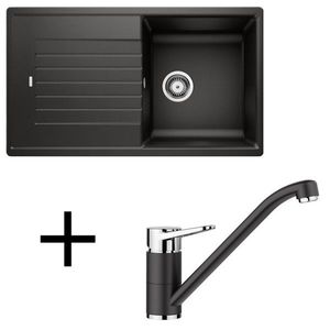 Blanco set Zia 5 S + Wega II silgranit/chróm biela vyobraziť