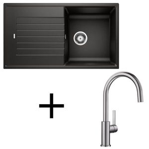 Blanco set Zia 5 S + Candor leštený nerez biela vyobraziť