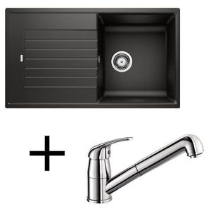 Blanco set Zia 5 S + Daras-S chrom biela vyobraziť