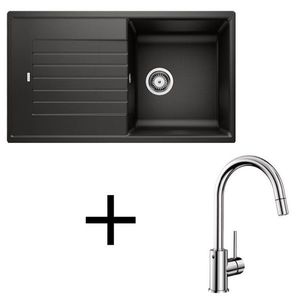 Blanco set Zia 5 S + Mida-S chrom biela vyobraziť