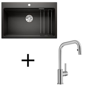 Blanco set Etagon 8 + Jandora-S leštený nerez biela vyobraziť