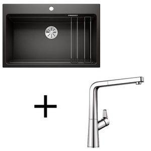 Blanco set Etagon 8 + Avona-S chróm biela vyobraziť