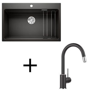 Blanco set Etagon 8 + Mida-S silgranit biela vyobraziť