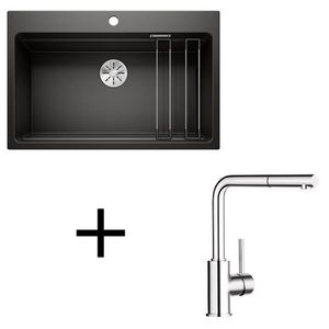 Blanco set Etagon 8 + Mila-S chróm biela vyobraziť