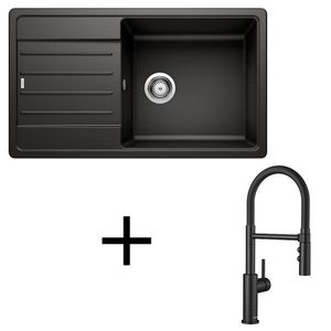 Blanco set Legra XL 6 S + Catris-S Flexo čierna matná biela vyobraziť