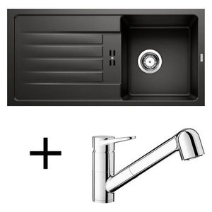 Blanco set Favum 45 S + Wega II-S chróm biela vyobraziť