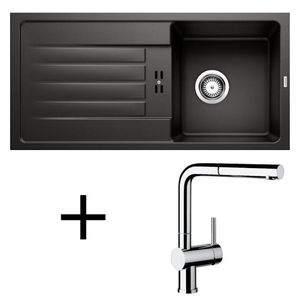 Blanco set Favum 45 S + Linus-S chróm biela vyobraziť