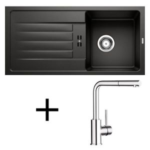 Blanco set Favum 45 S + Mila-S chróm biela vyobraziť