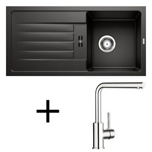 Blanco set Favum 45 S + Mila chróm biela vyobraziť